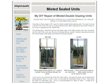 Tablet Screenshot of mymistywindowfix.com